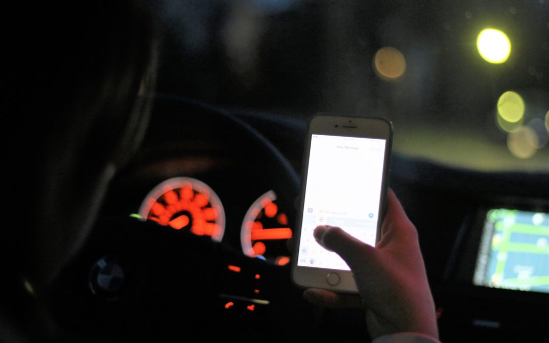 Driving, texting and use of electronic communication devices